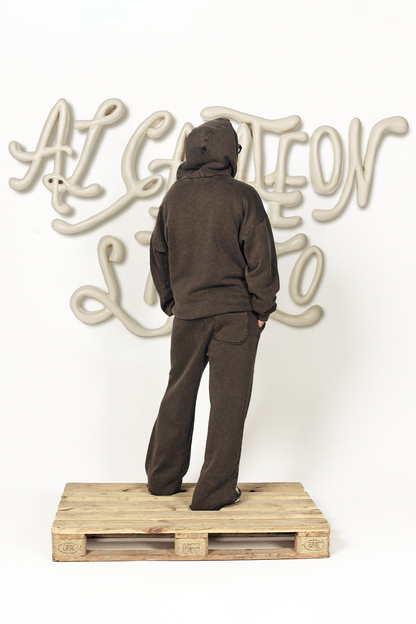 Al Camileon Studio Aged Brown Sweatsuit