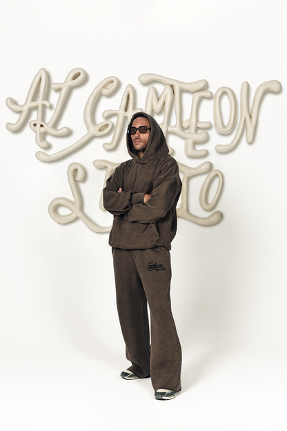 Al Camileon Studio Aged Brown Sweatsuit