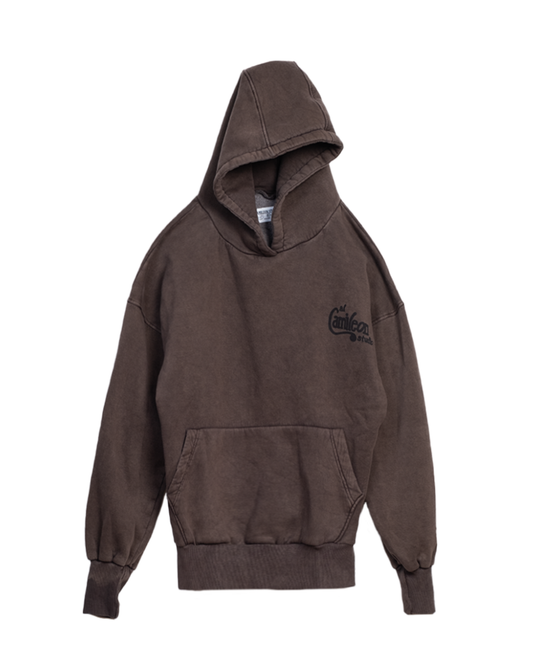 Al Camileon Studio Aged Brown Hoodie