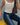 Cream on White Double Tank Top