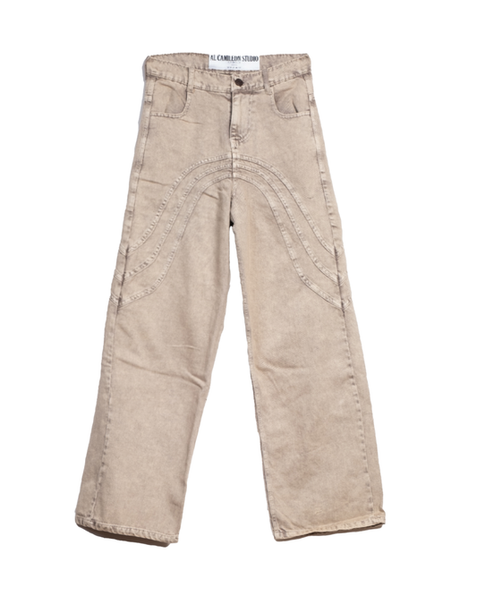 Stone Wash Three-Way Denim