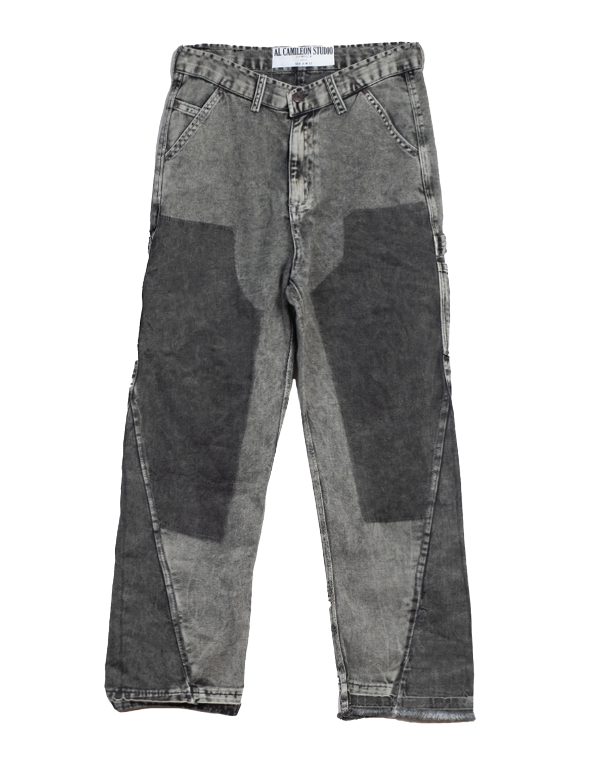 Faded Olive Carpenter Denim Pants