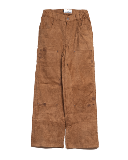 Stitched Brown Pants