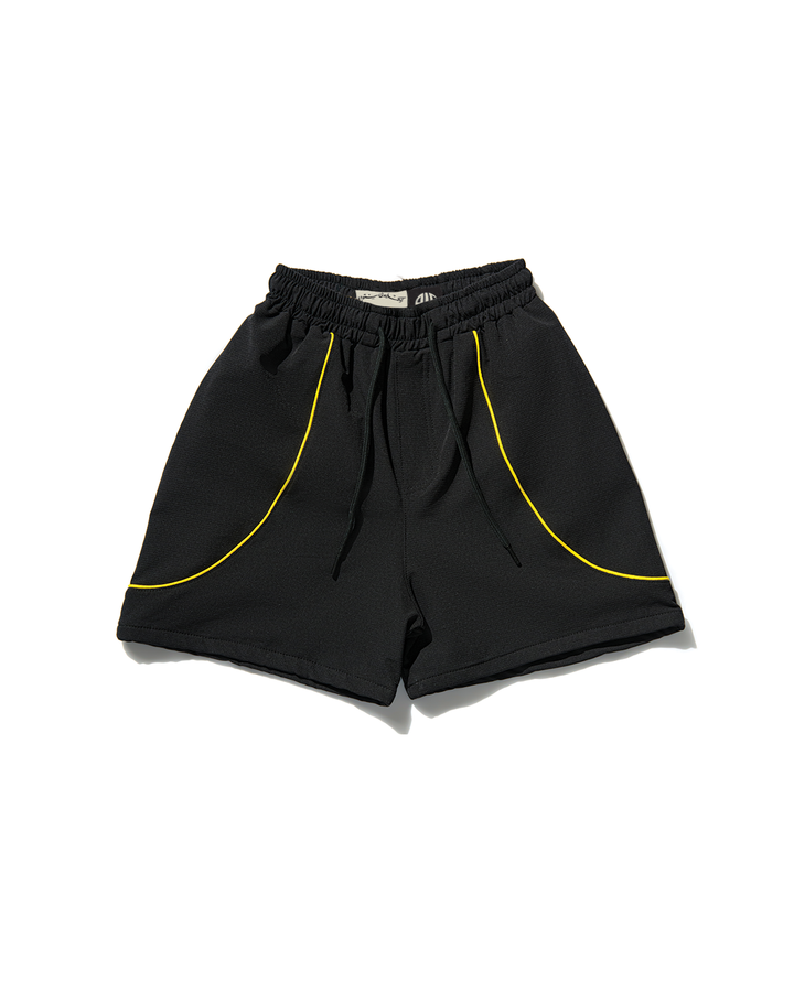 Black Tracksuit Shorts
