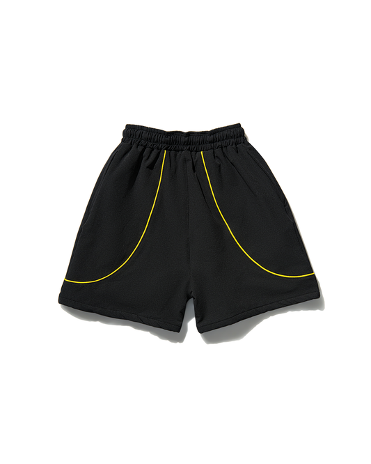 Black Tracksuit Shorts