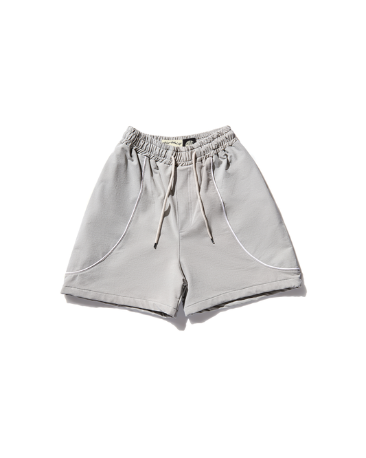 Grey Tracksuit Shorts
