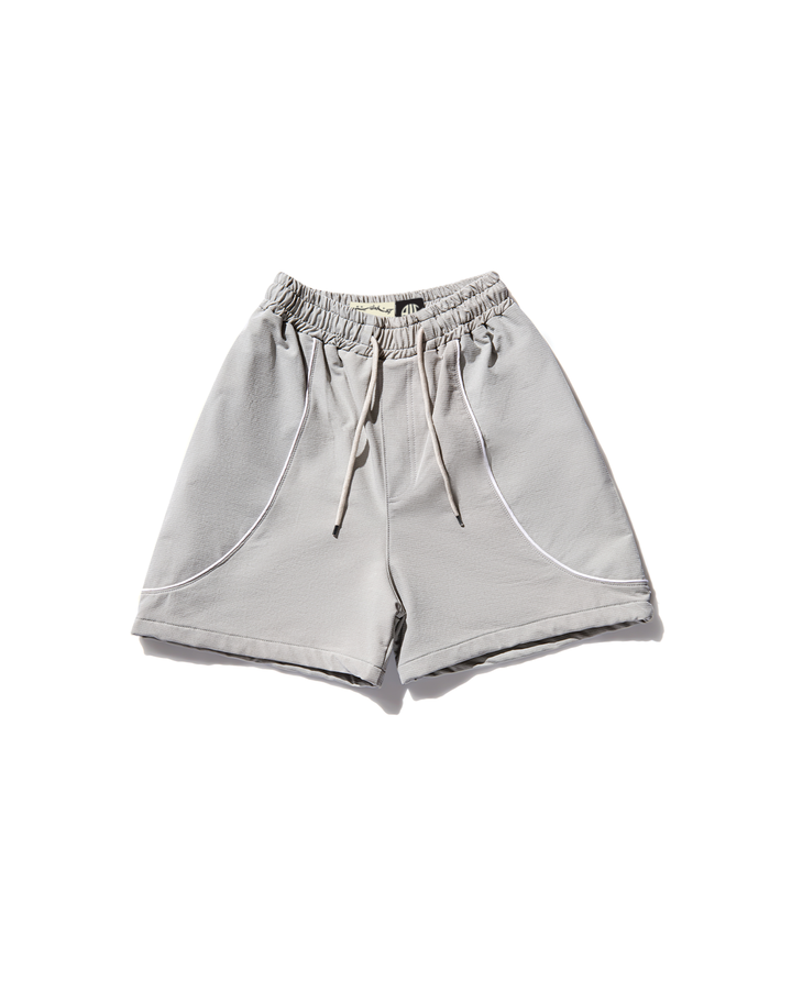 Grey Tracksuit Shorts